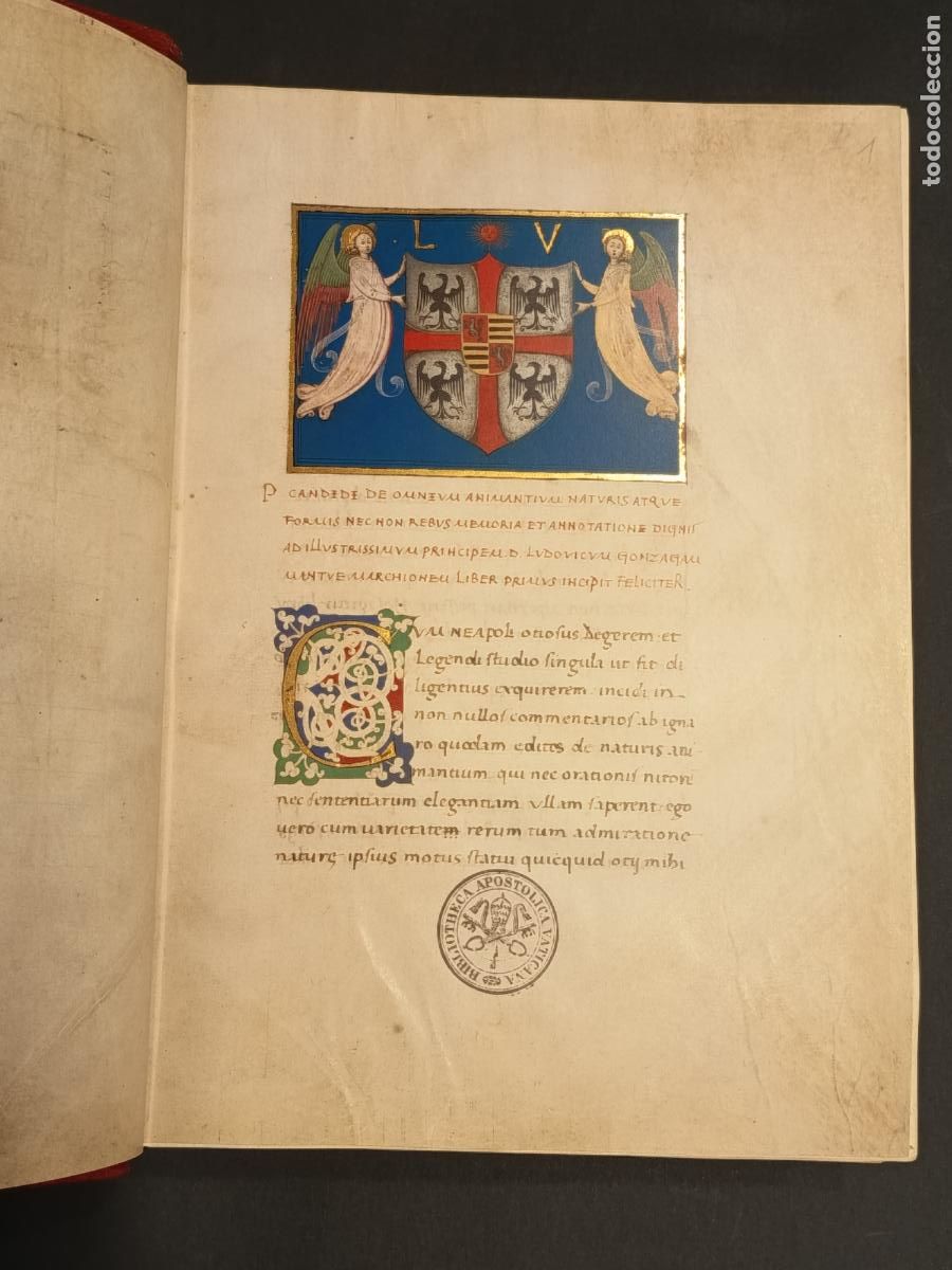 Libros de segunda mano: Libro de los animales de Pierre C&aacute;ndido - C&oacute;dice Urbinas Latinus 276 - Facs&Iacute;mil y libro estudi0 - Foto 5