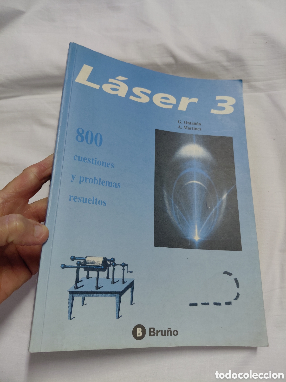 Libros de segunda mano de Ciencias: LASER 3 SOLUCIONARIO.800 CUESTIONES Y PROBLEMAS RESUELTOS.G.ONTA&Ntilde;ON,A.MARTINEZ