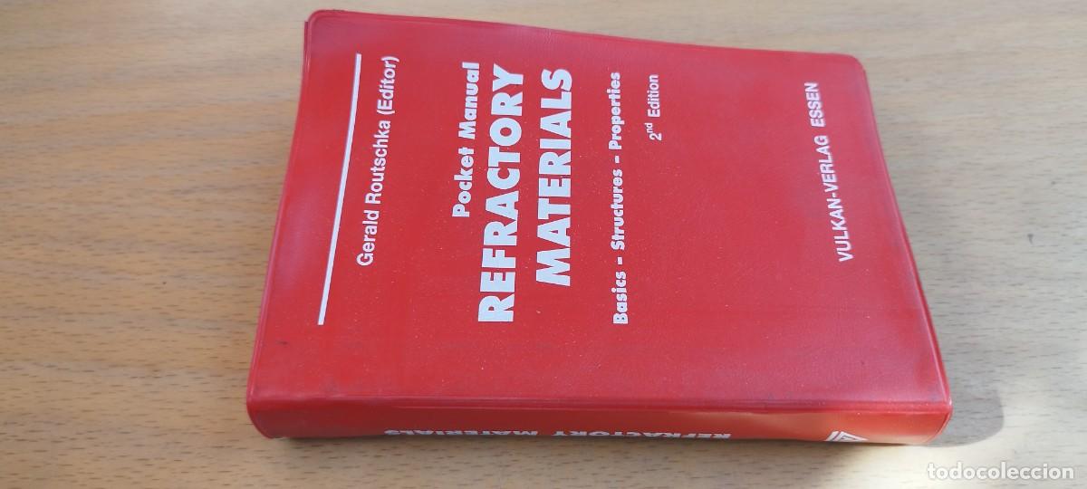 Libros de segunda mano de Ciencias: POCKET MANUAL REFRACTORY MATERIALS/GERALD ROUTSCHKA/EN INGLES Manual materiales refractarios