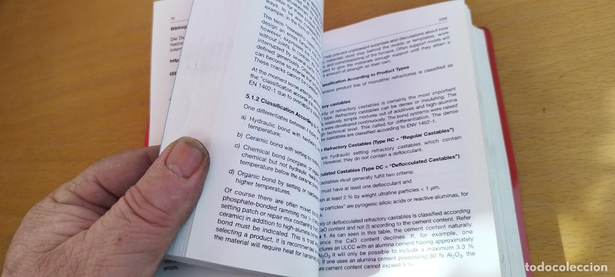 Libros de segunda mano de ciencias: POCKET MANUAL REFRACTORY MATERIALS/GERALD ROUTSCHKA/EN INGLES Manual materiales refractarios - Foto 8