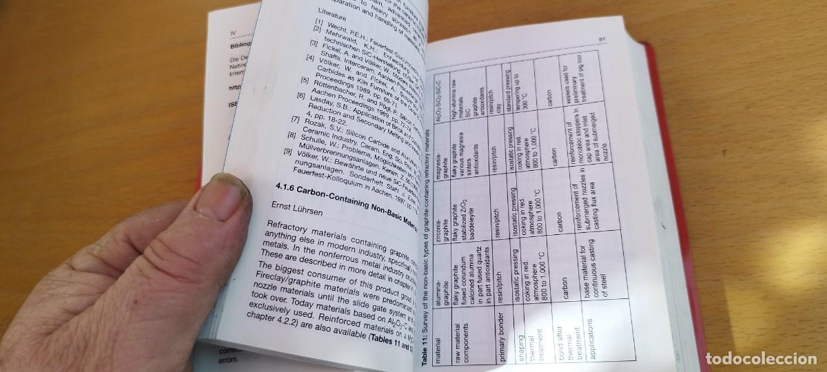 Libros de segunda mano de ciencias: POCKET MANUAL REFRACTORY MATERIALS/GERALD ROUTSCHKA/EN INGLES Manual materiales refractarios - Foto 10