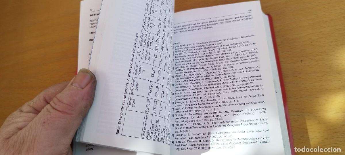Libros de segunda mano de ciencias: POCKET MANUAL REFRACTORY MATERIALS/GERALD ROUTSCHKA/EN INGLES Manual materiales refractarios - Foto 11