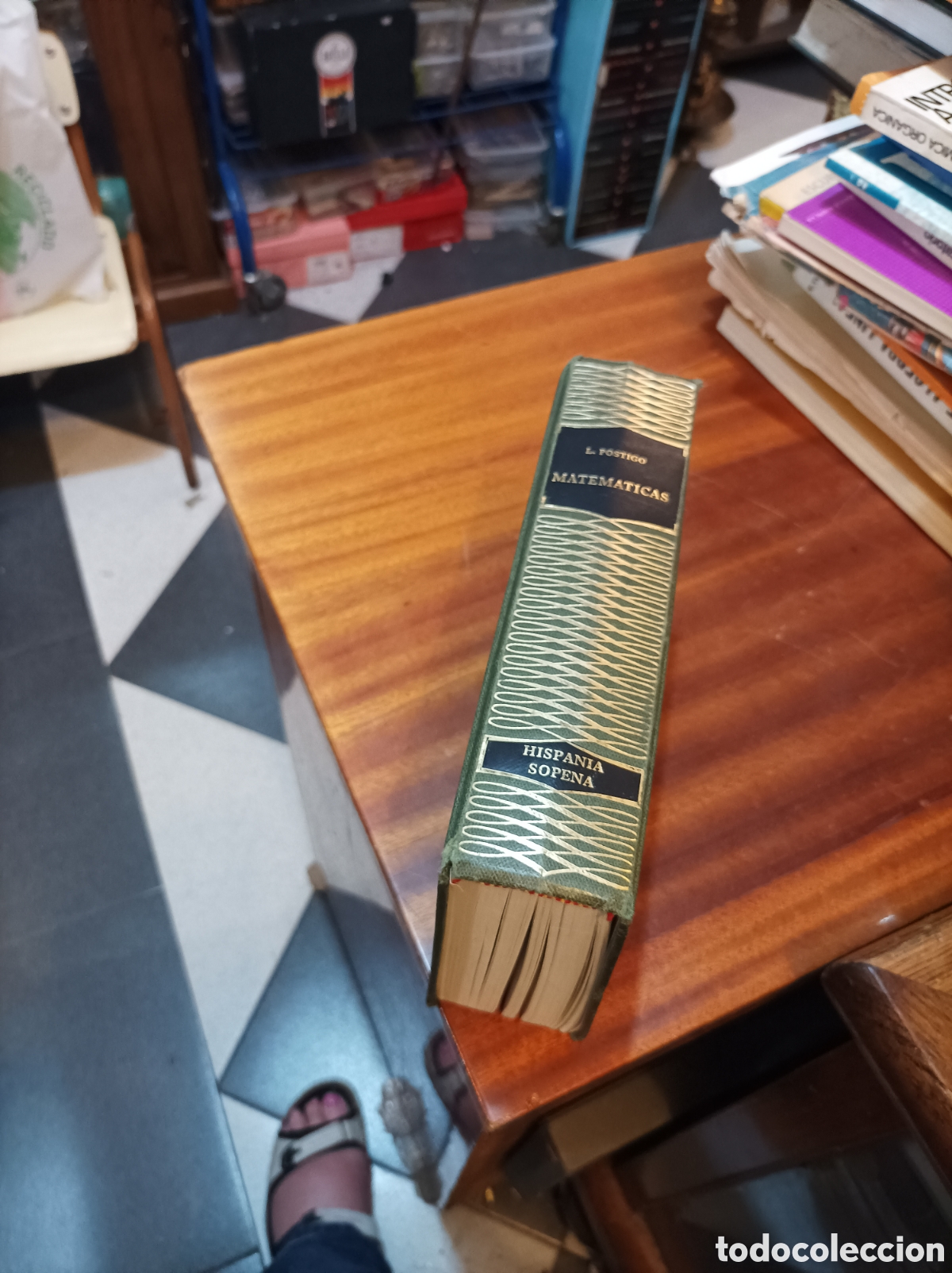 Libros de segunda mano de ciencias: MATEM&Aacute;TICAS . LUIS POSTIGO.EDITORIAL RAMON SOPENA1988 - Foto 1