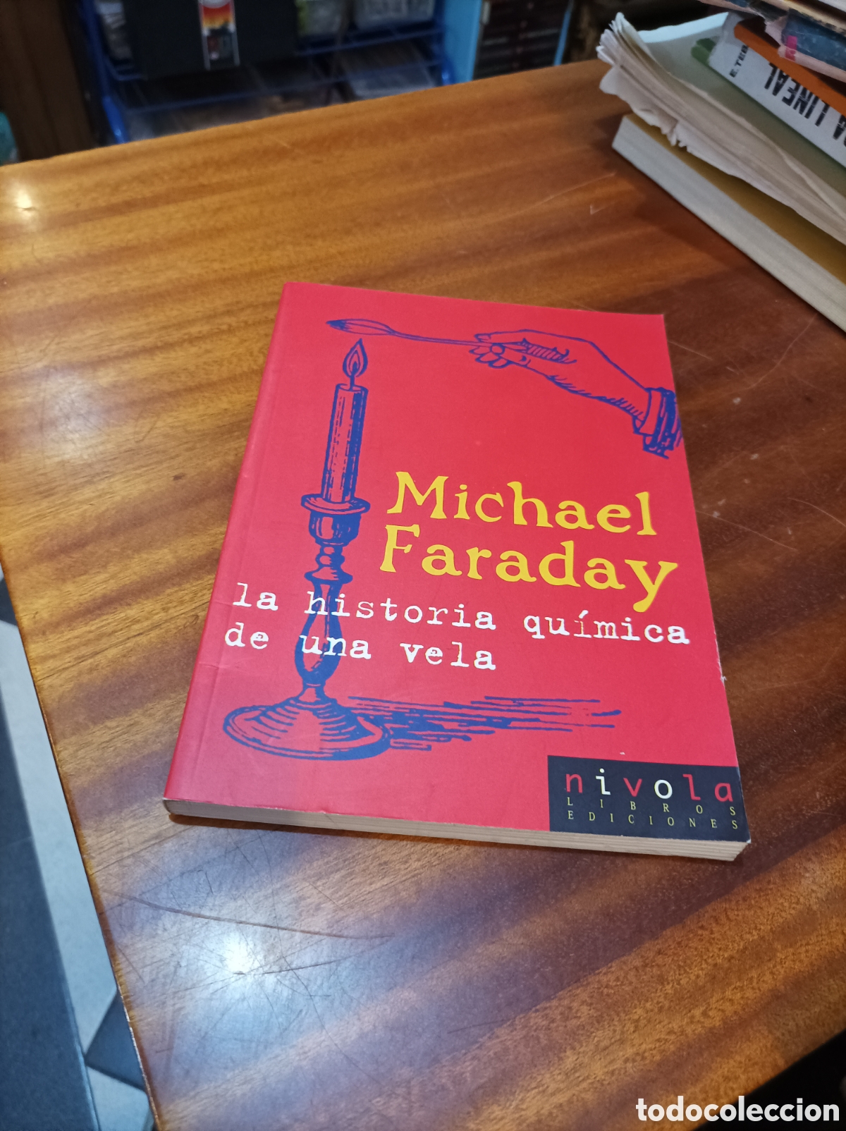 Libros de segunda mano de ciencias: LA HISTORIA QU&Iacute;MICA DE UNA VELA .MICHAEL FARADAY. - Foto 1