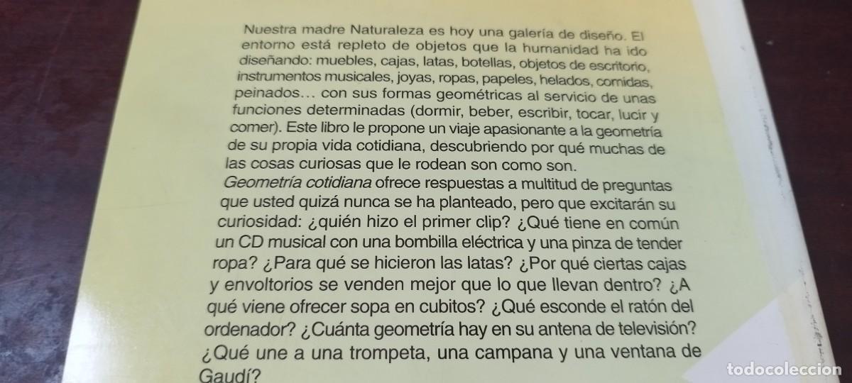 Libros de segunda mano de ciencias: GEOMETRIA COTIDIANA / CLAUDI ALSINA / PU-B&Ntilde;-2 / RUBES - Foto 5