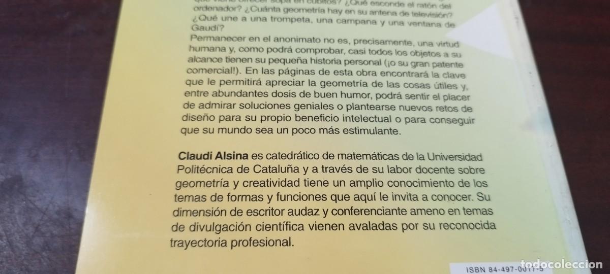 Libros de segunda mano de ciencias: GEOMETRIA COTIDIANA / CLAUDI ALSINA / PU-B&Ntilde;-2 / RUBES - Foto 6