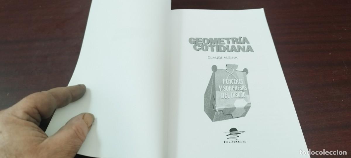 Libros de segunda mano de ciencias: GEOMETRIA COTIDIANA / CLAUDI ALSINA / PU-B&Ntilde;-2 / RUBES - Foto 7