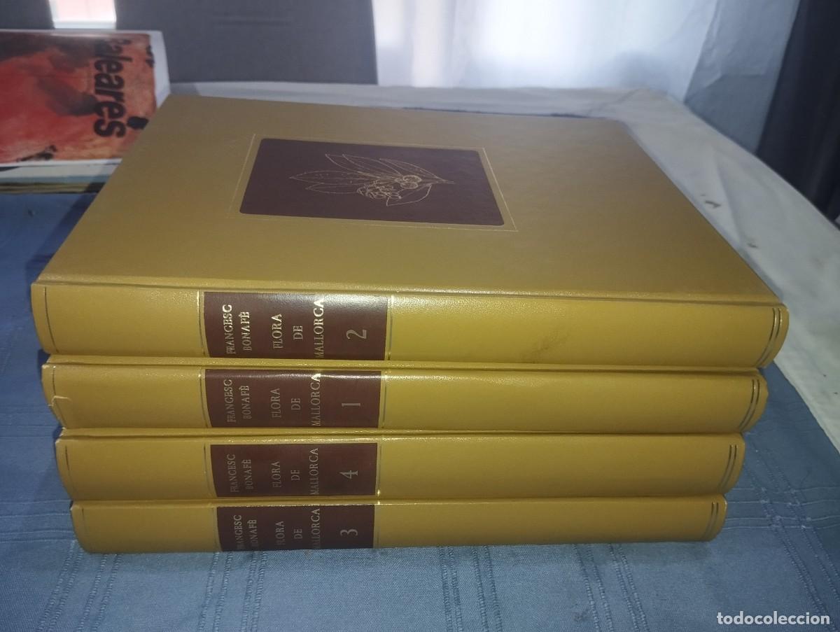 Libros de segunda mano: FLORA DE MALLORCA. FRANCESC BONAF&Eacute;. 4 TOMOS. COMPLETO - Foto 1