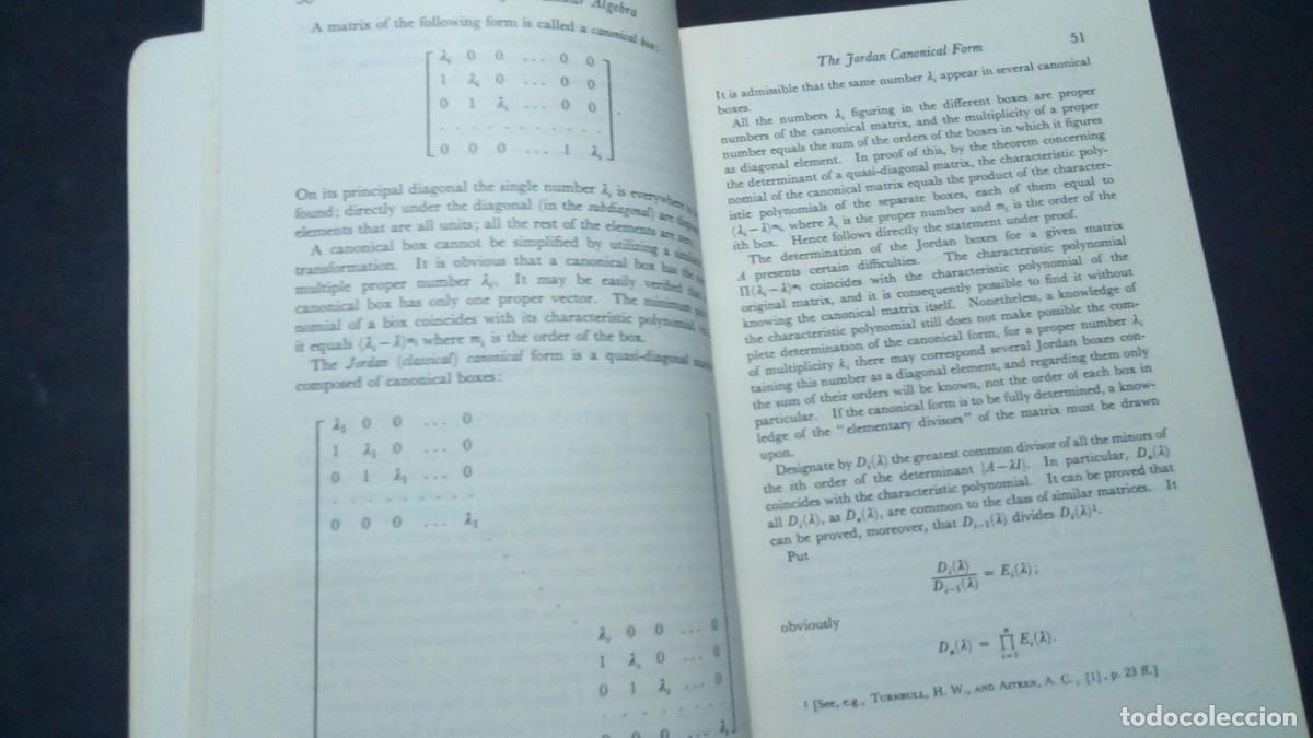 Libros de segunda mano de ciencias: COMPUTATIONAL METHODS OF LINEAR ALGEBRA-V. N. FADDEEVA-1959 - Foto 6