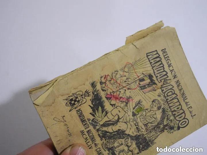 Libros de segunda mano: Manual del acampado - 11a edici&oacute;n - A&Ntilde;O 1954 -LEER DETALLES