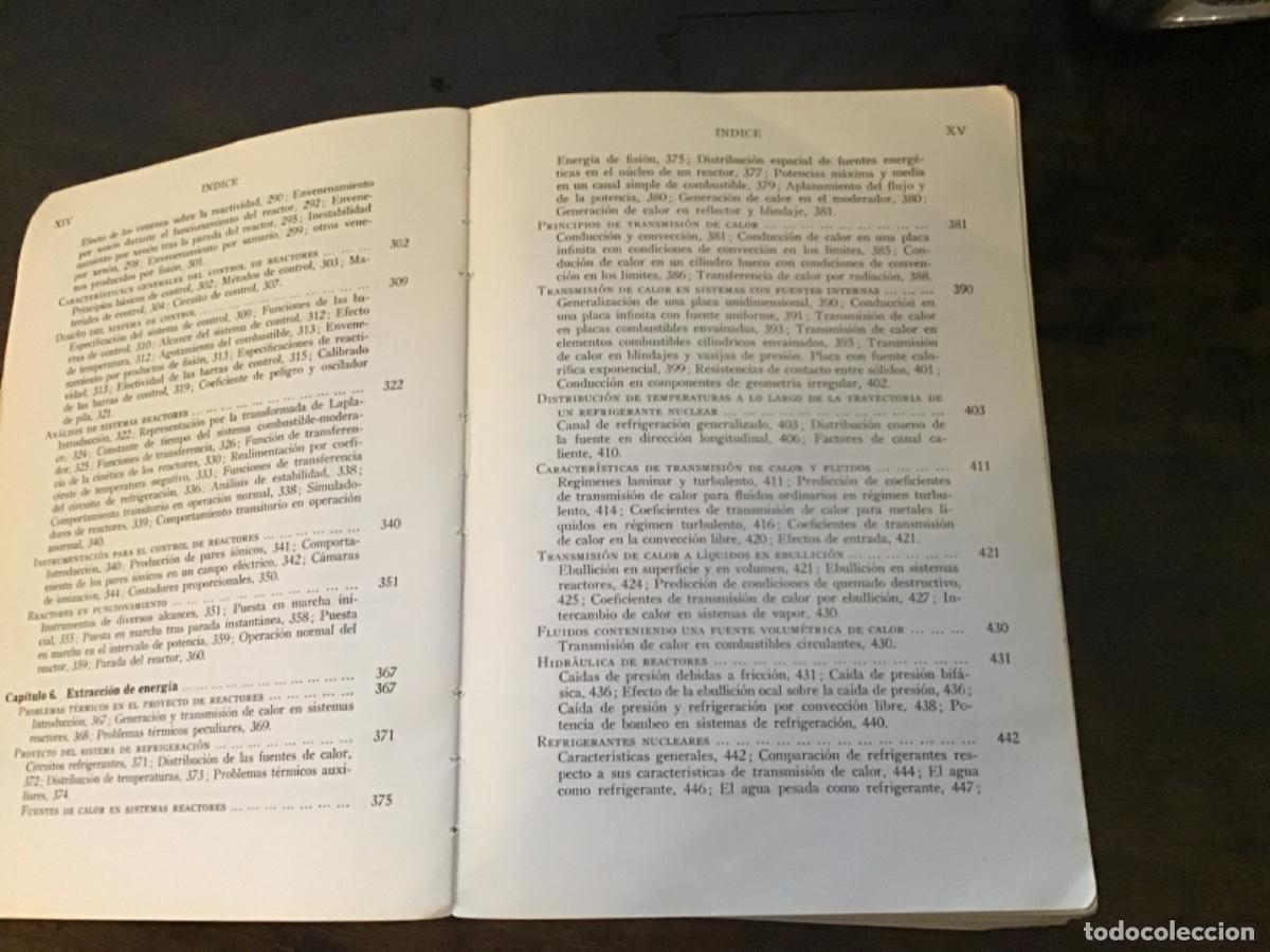 Libros de segunda mano de ciencias: Ingenier&iacute;a de reactores nucleares.S. Glasstone. Ed Revert&eacute;. 1968 - Foto 7