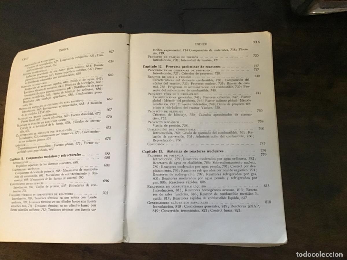 Libros de segunda mano de ciencias: Ingenier&iacute;a de reactores nucleares.S. Glasstone. Ed Revert&eacute;. 1968 - Foto 9