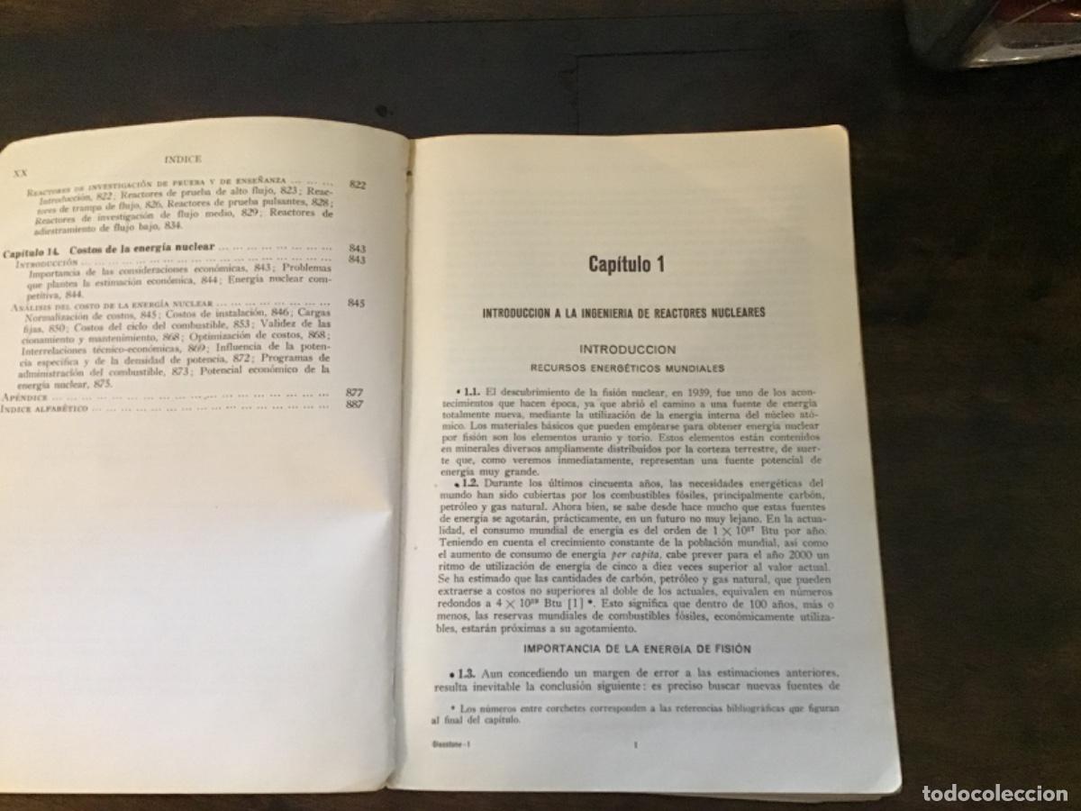 Libros de segunda mano de ciencias: Ingenier&iacute;a de reactores nucleares.S. Glasstone. Ed Revert&eacute;. 1968 - Foto 10