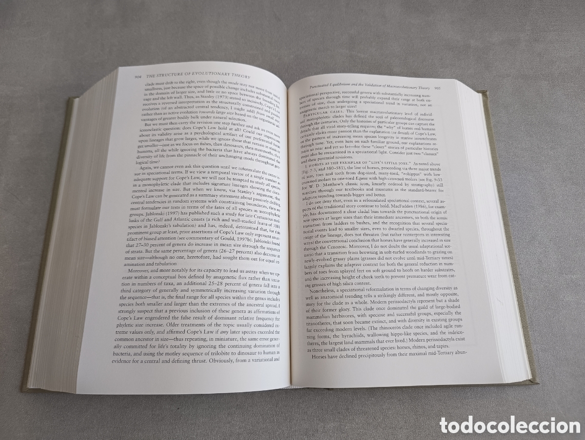 Libros de segunda mano: THE STRUCTURE OF EVOLUTIONARY THEORY (STEPHEN JAY GOULD) - 2002 - Foto 11