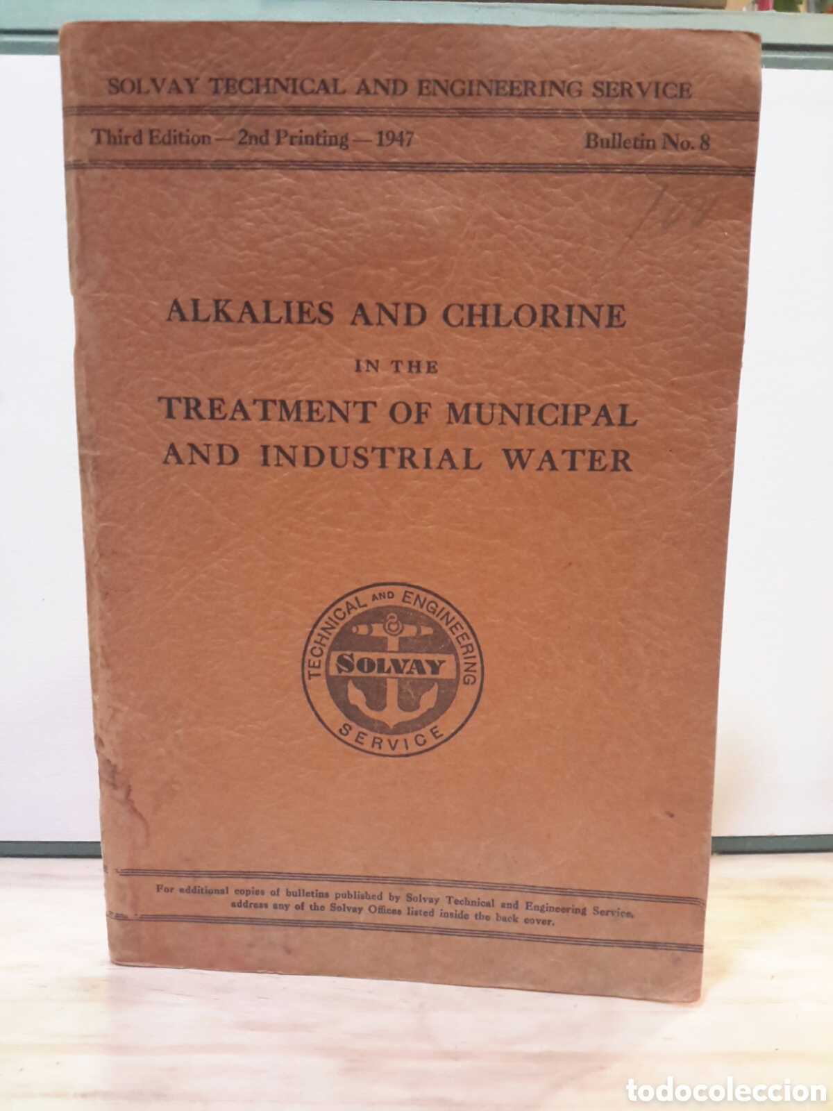 Second hand books of Sciences: Alkales and chlorine in the treatement of municipal and industrial water