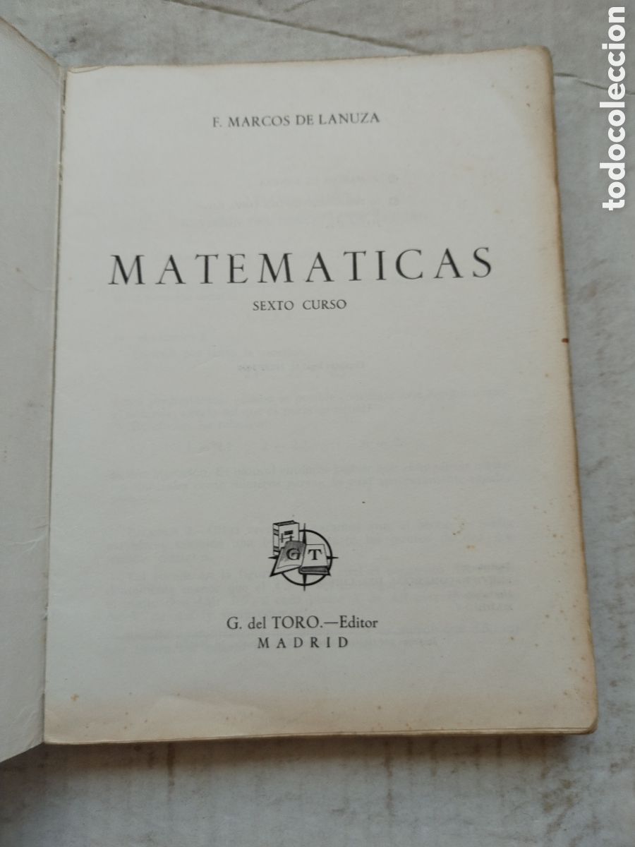 Libros de segunda mano de ciencias: MATEM&Aacute;TICAS 6&deg;/MARCOS LANUZA - Foto 2