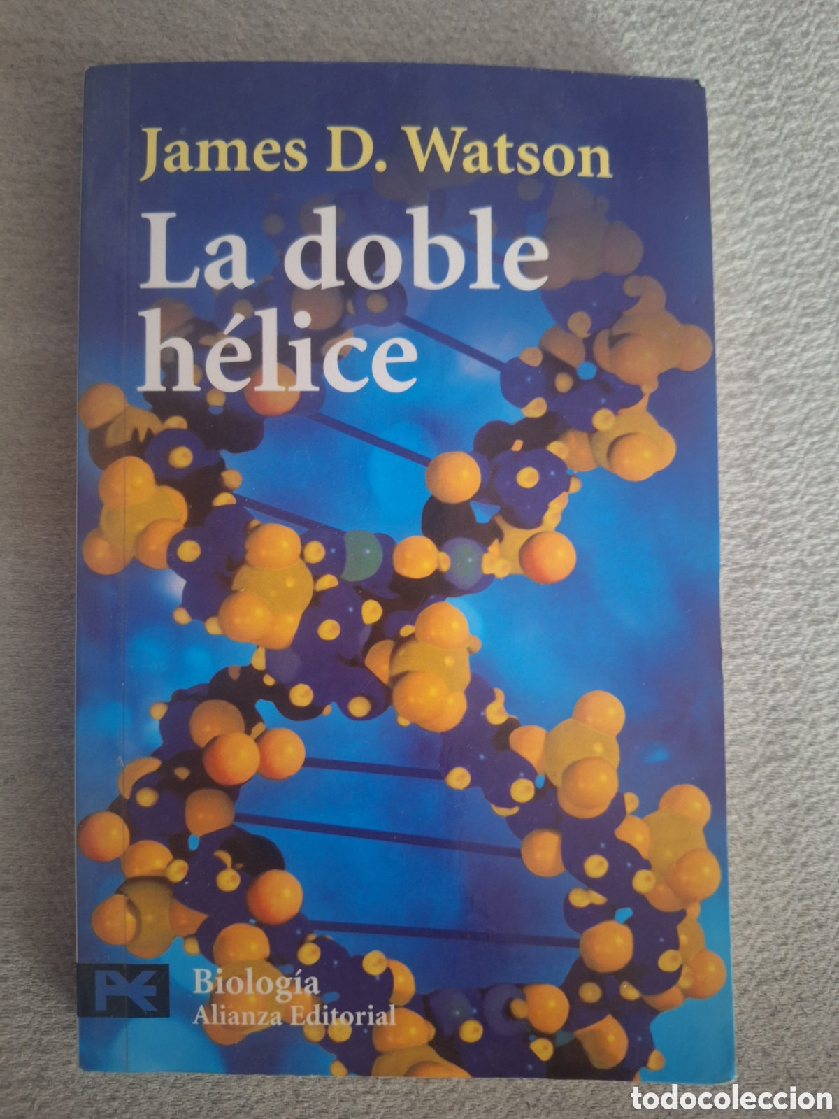 Libros de segunda mano: Libro &rdquo;La doble h&eacute;lice&rdquo; James D.Watson