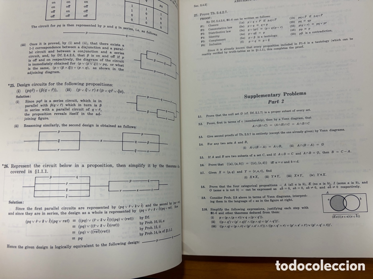 Libros de segunda mano de ciencias: Abstract Algebra. Theory and Problems. 785 solved problems. Schaum. NNYY. New - Foto 5