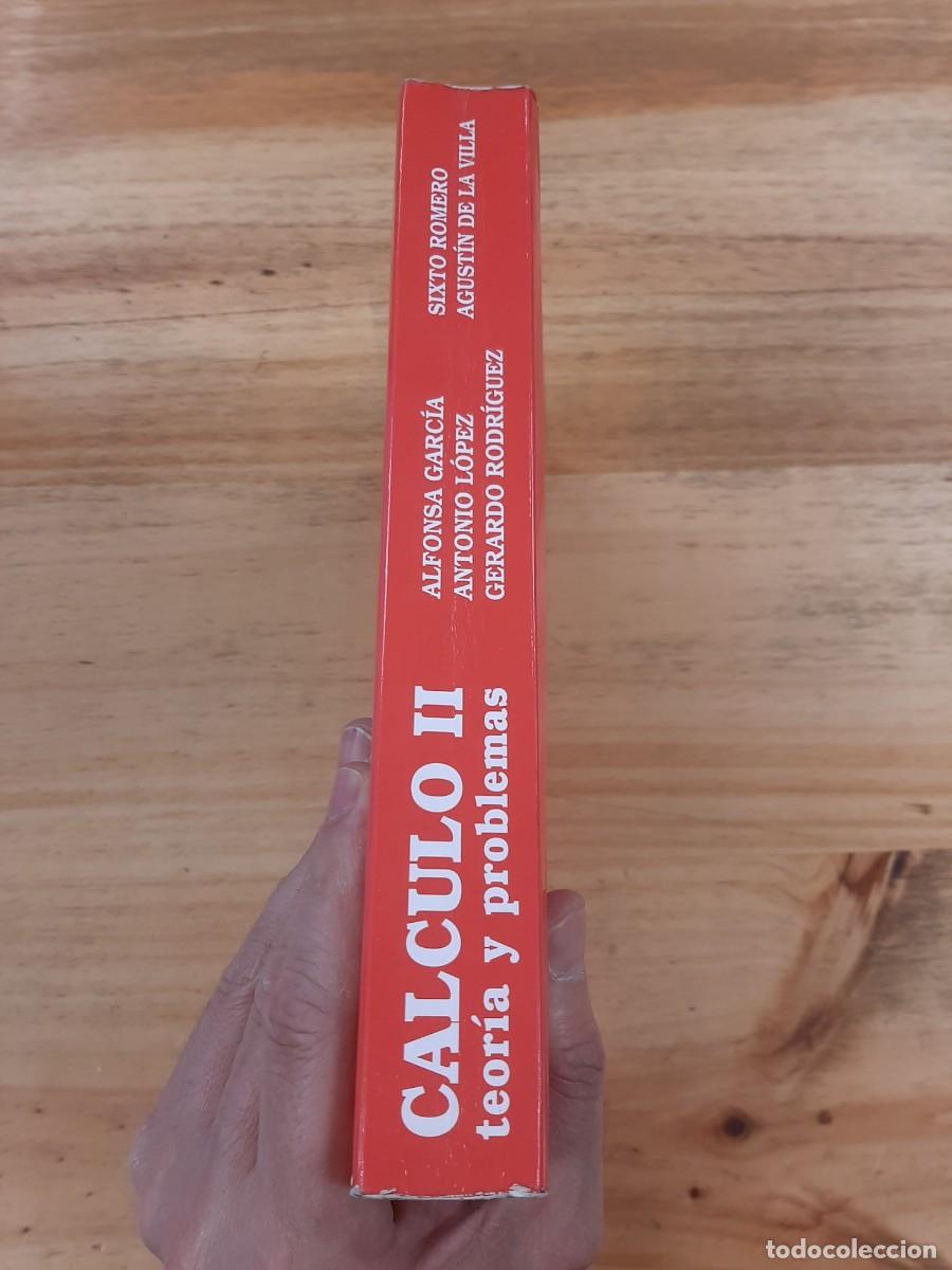 Libros de segunda mano de ciencias: C&aacute;lculo II: Teor&iacute;a y problemas de funciones de varias variables - V.V.A.A. - Clagsa, 1996 - Foto 2