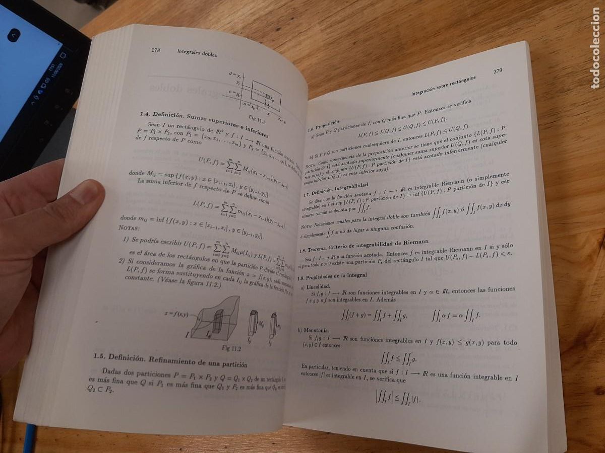 Libros de segunda mano de ciencias: C&aacute;lculo II: Teor&iacute;a y problemas de funciones de varias variables - V.V.A.A. - Clagsa, 1996 - Foto 7