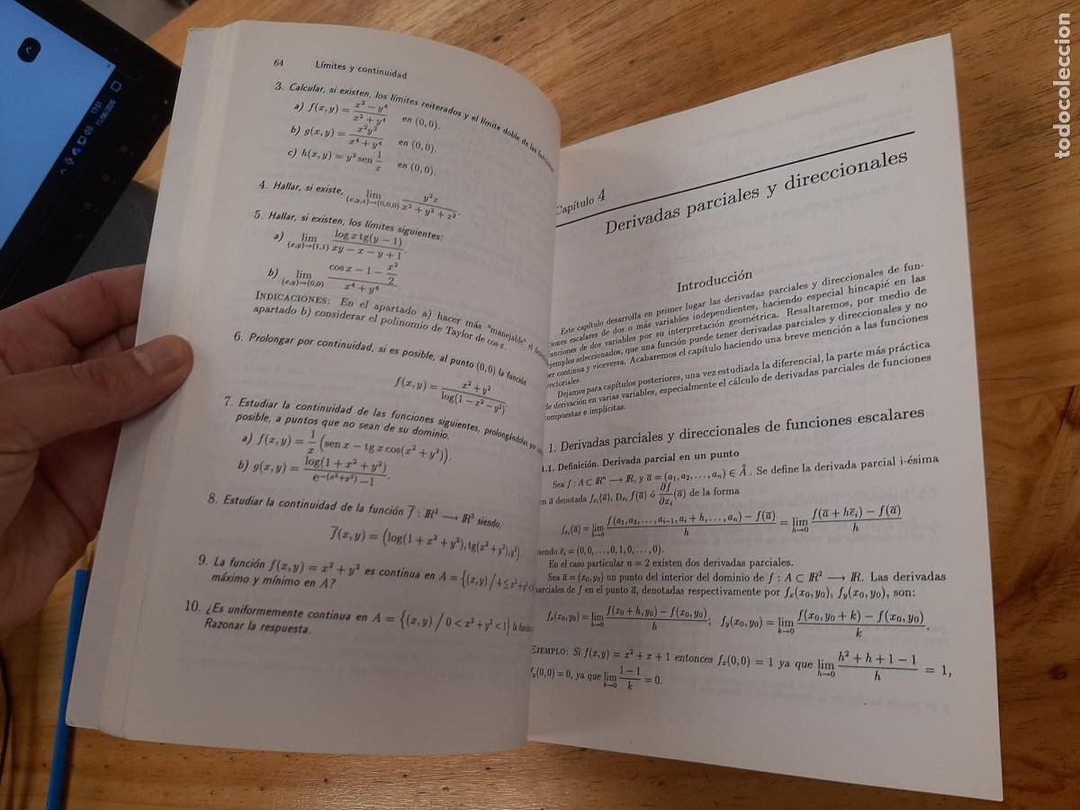 Libros de segunda mano de ciencias: C&aacute;lculo II: Teor&iacute;a y problemas de funciones de varias variables - V.V.A.A. - Clagsa, 1996 - Foto 11