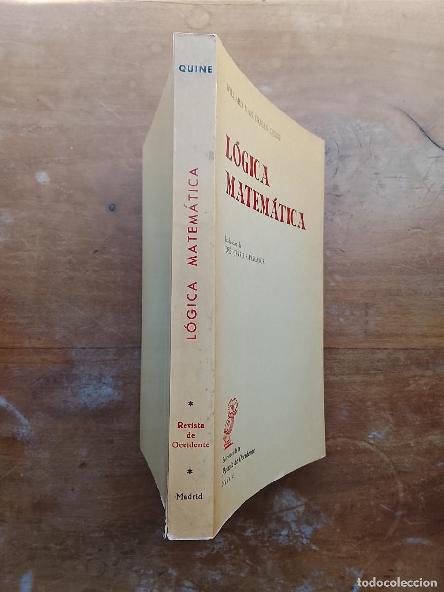 Libros de segunda mano de ciencias: L&oacute;gica matem&aacute;tica, Willard van Orman Quine - Foto 11