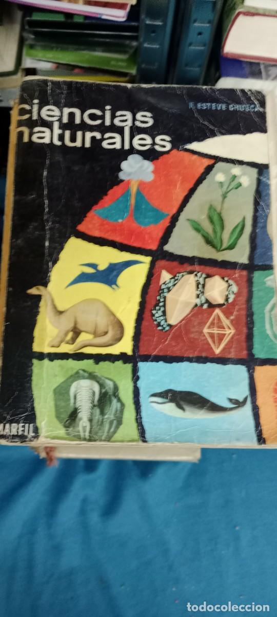 Libros de segunda mano de Ciencias: CIENCIAS NATURALES - QUINTO CURSO - F. ESTEVE CHUECA - EDITORIAL MARFIL LIBRO GG-DNI