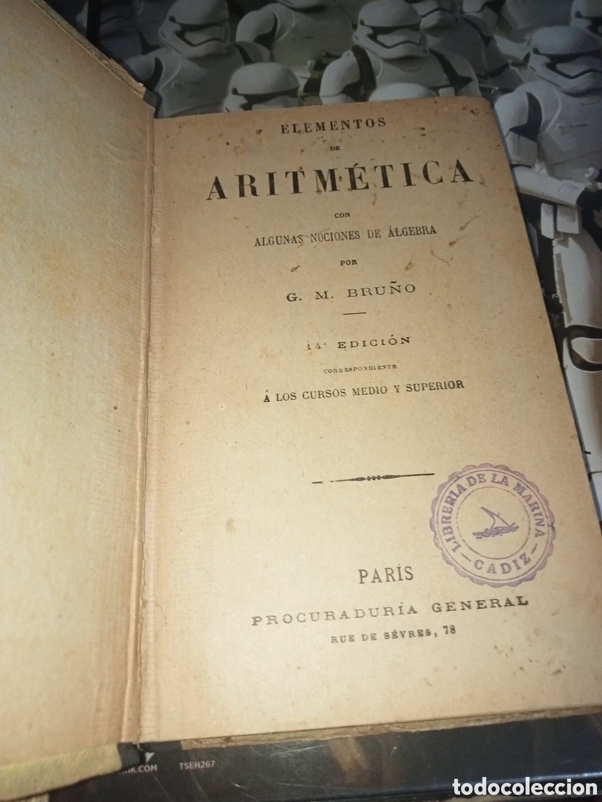 Libros de segunda mano de ciencias: &Aacute;lgebra y trigonometr&iacute;a elementos de aritm&eacute;tica ediciones Bru&ntilde;o - Foto 3