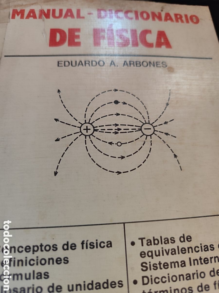 Libri di seconda mano: MANUAL DICCIONARIO DE FISICA RF483