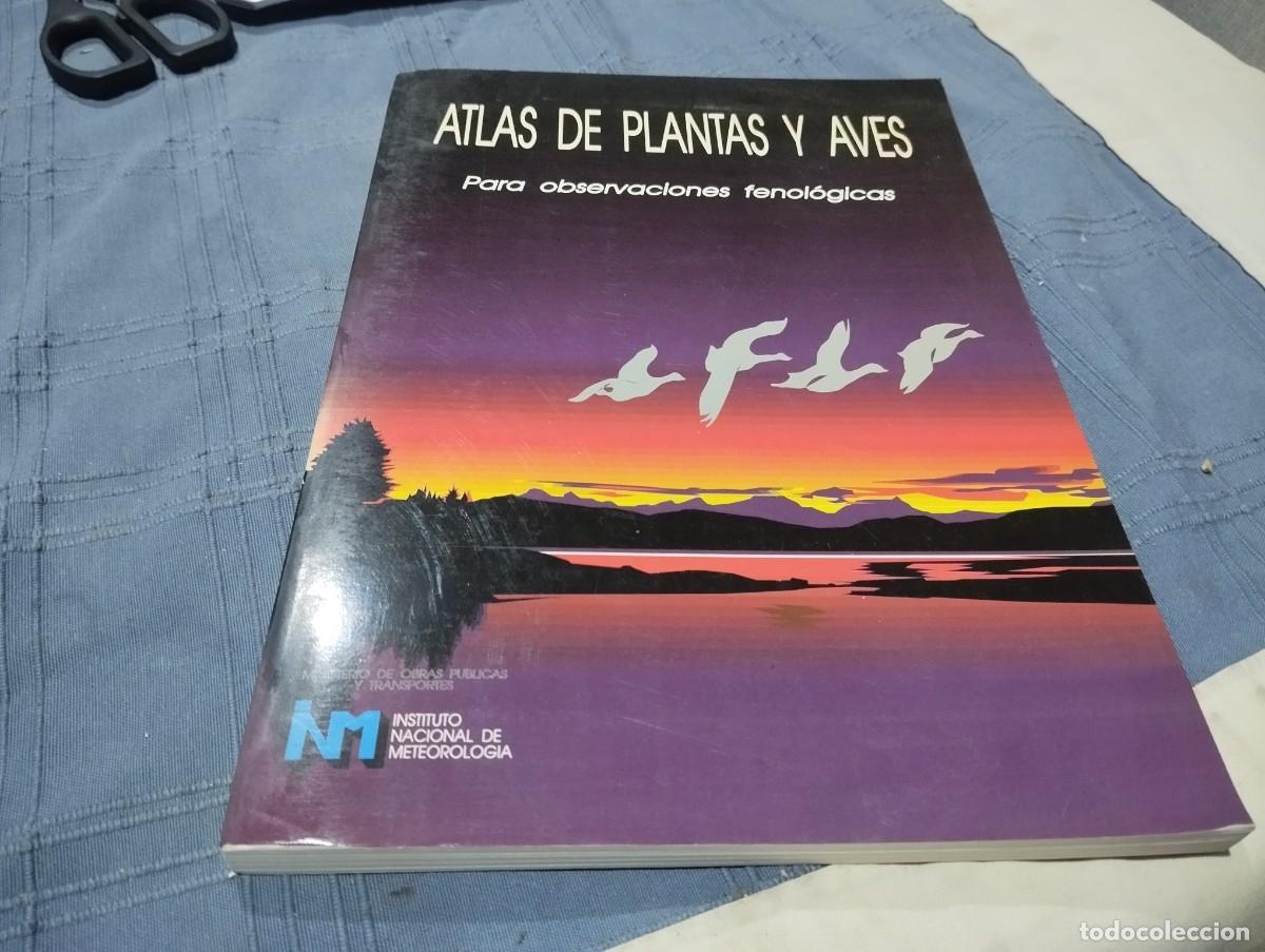 Libros de segunda mano: ATLAS DE PLANTAS Y AVES PARA OBSERVACIONES FENOL&Oacute;GICAS/ INSTITUTO NACIONAL DE METEOROLOG&Iacute;A