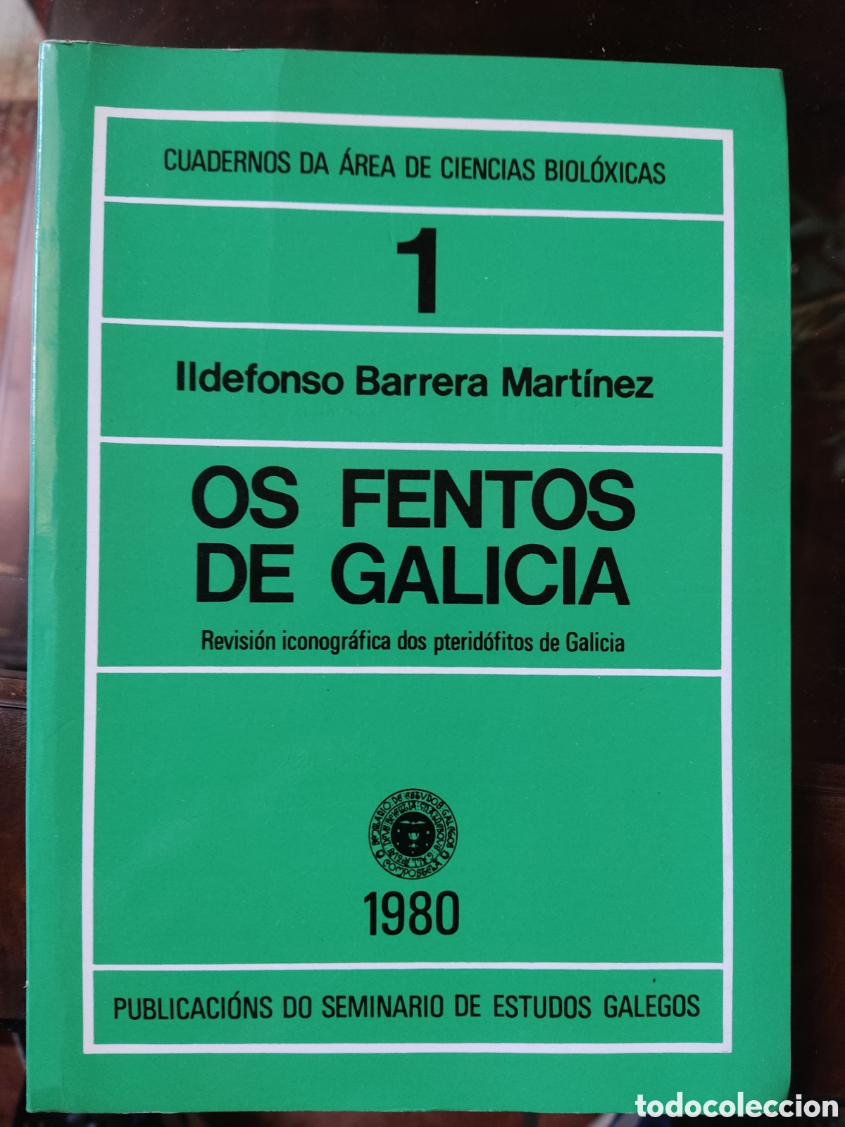 Libros de segunda mano: Os fentos de Galicia
