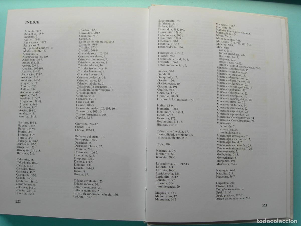 Libros de segunda mano: MINERALES / JAROSLAV SVENEK / GEOLOG&Iacute;A - Foto 4