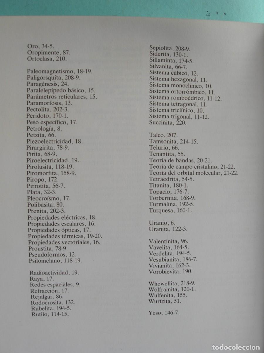 Libros de segunda mano: MINERALES / JAROSLAV SVENEK / GEOLOG&Iacute;A - Foto 5