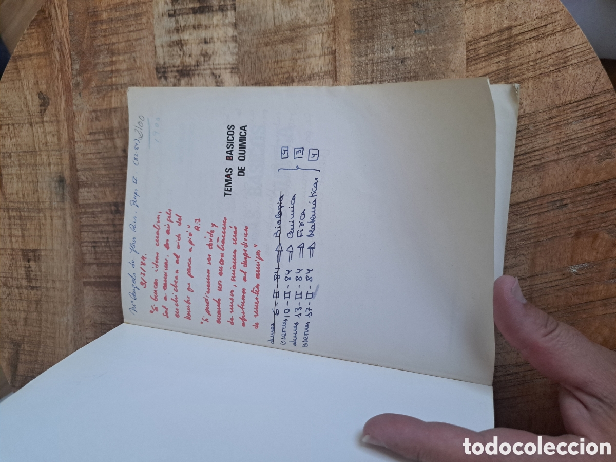 Libros de segunda mano de ciencias: Jml Temas b&aacute;sicos de Qu&iacute;mica. Estudios Farmacia - Foto 5