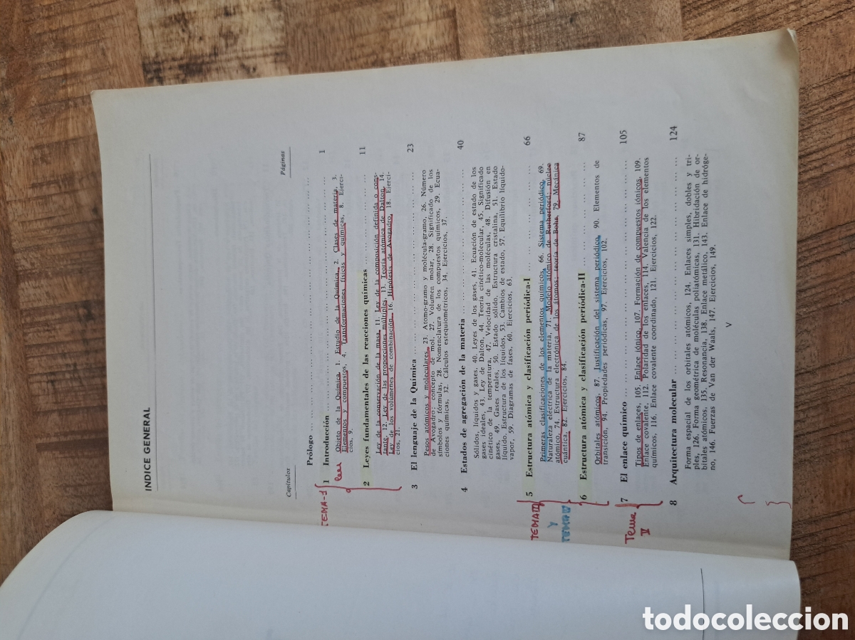 Libros de segunda mano de ciencias: Jml Temas b&aacute;sicos de Qu&iacute;mica. Estudios Farmacia - Foto 9