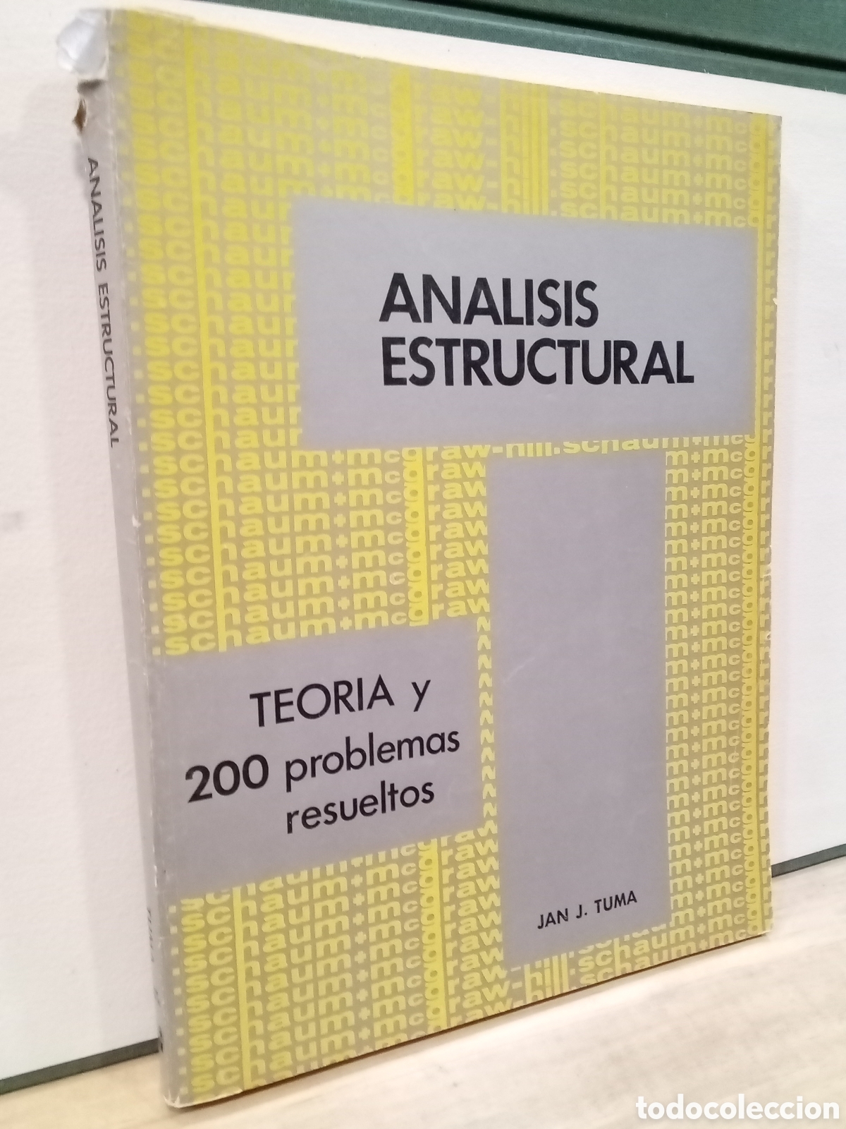 Libros de segunda mano de Ciencias: Jan J. Tuma : An&aacute;lisis estructural