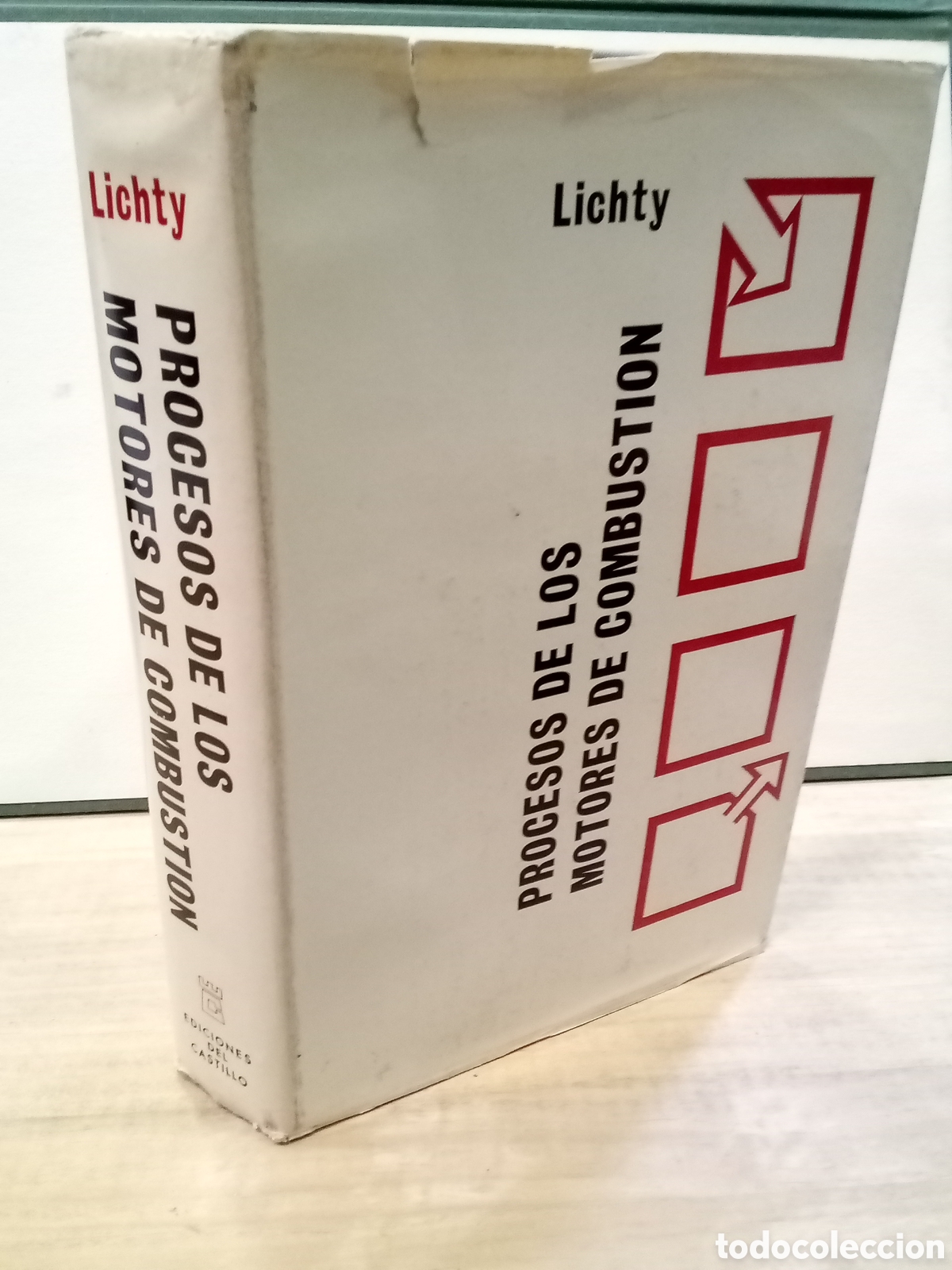 Libros de segunda mano de ciencias: Lester C. Lichty : Procesos de los motores de combusti&oacute;n - Foto 1