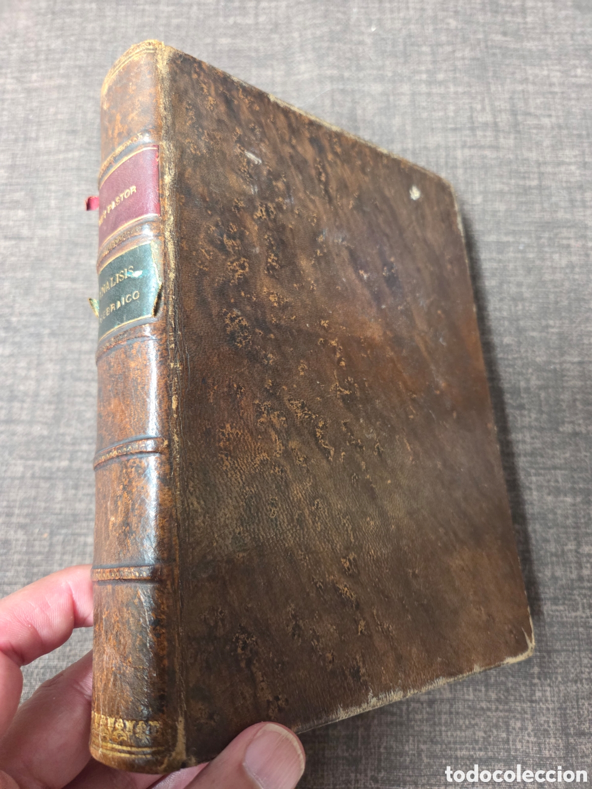 Libros de segunda mano de Ciencias: Rey Pastor J. ELEMENTOS DE AN&Aacute;LISIS ALGEBRAICO 1941
