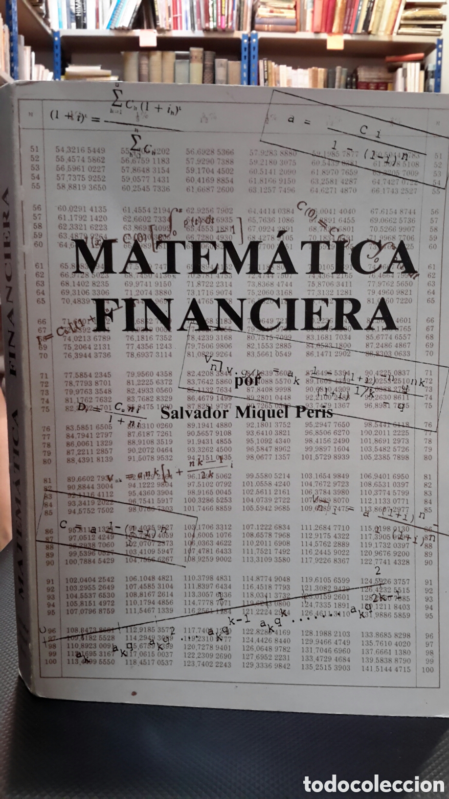 Libros de segunda mano de Ciencias: Salvador Miquel Peris - Matematica Financiera