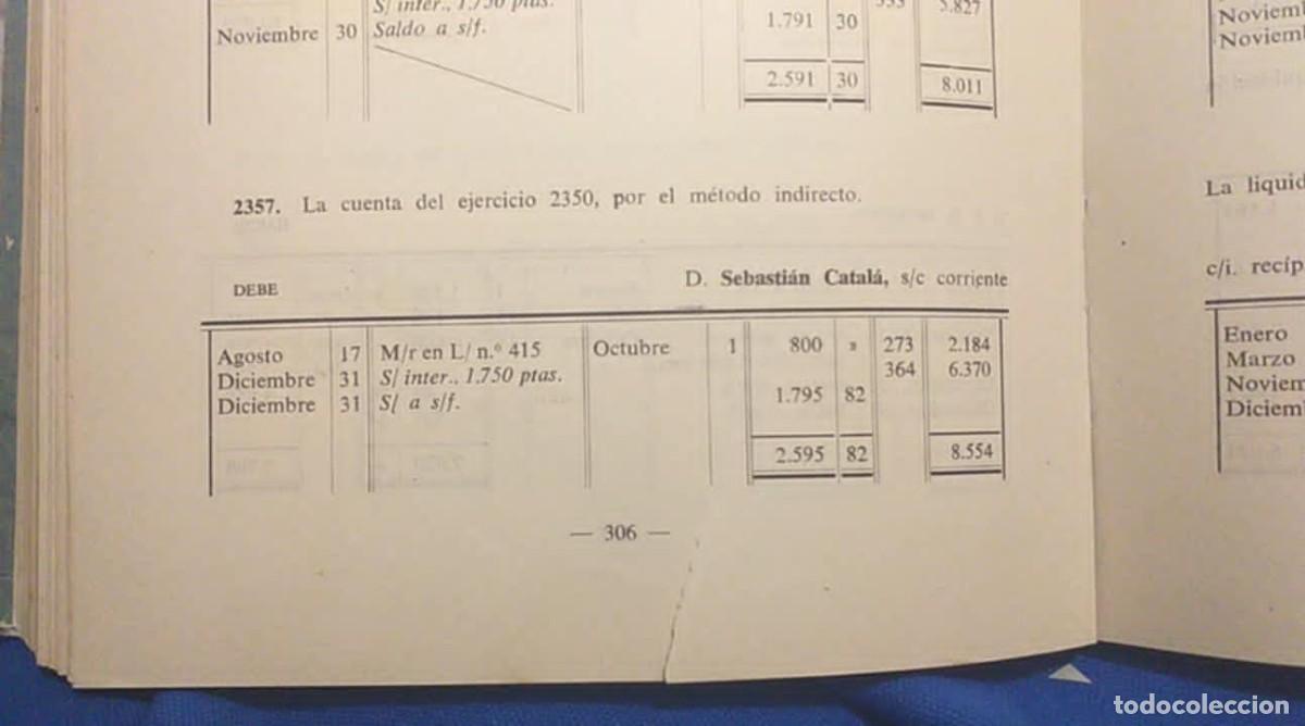Libros de segunda mano de ciencias: Libro Aritm&eacute;tica Comercial Tercer Grado Libro de Maestro E. Luis Vives - Foto 8