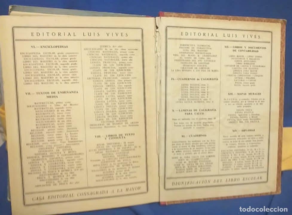 Libros de segunda mano de ciencias: Libro Aritm&eacute;tica Comercial Tercer Grado Libro de Maestro E. Luis Vives - Foto 11