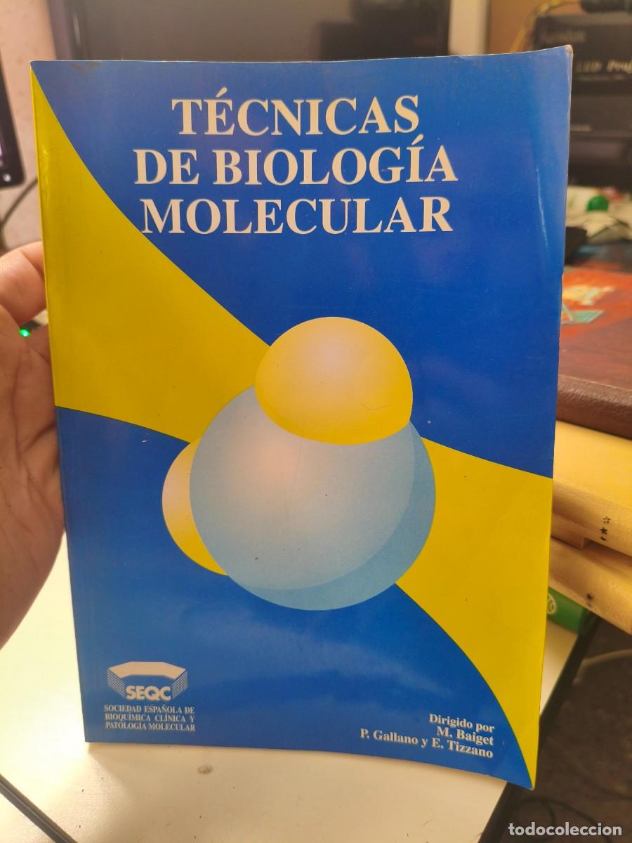 Libros de segunda mano de ciencias: T&eacute;cnicas de biolog&iacute;a molecular M.Baiget - Foto 1