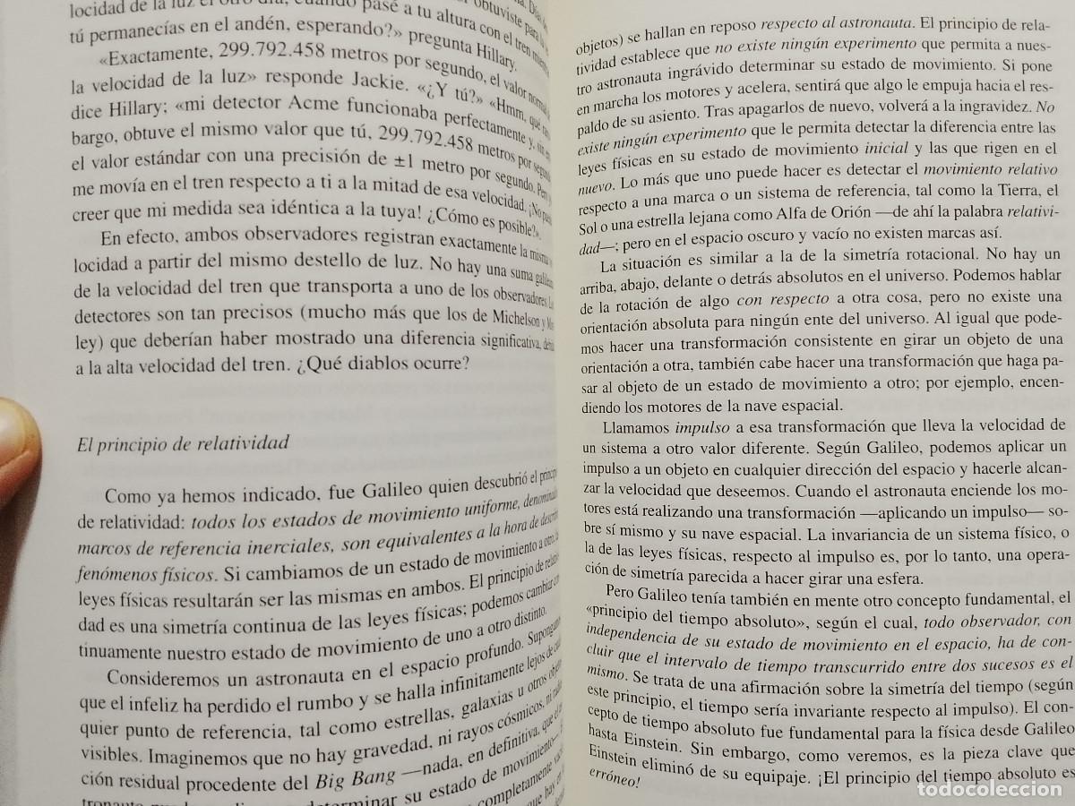 Libros de segunda mano de ciencias: Leon M. Lederman y Christopher T. Hill: La simetr&iacute;a y la belleza del universo (EXPURGO) - Foto 5