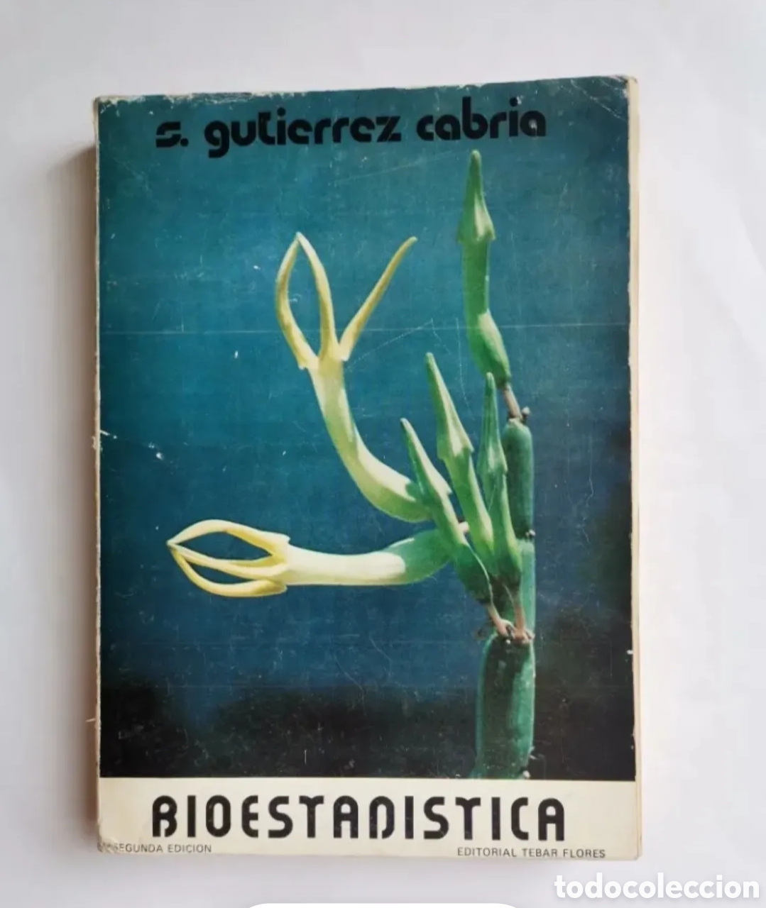 Libros de segunda mano: Bioestadistica Guti&eacute;rrez Cabr&iacute;a 1978 editorial Tebar Flores - Foto 1