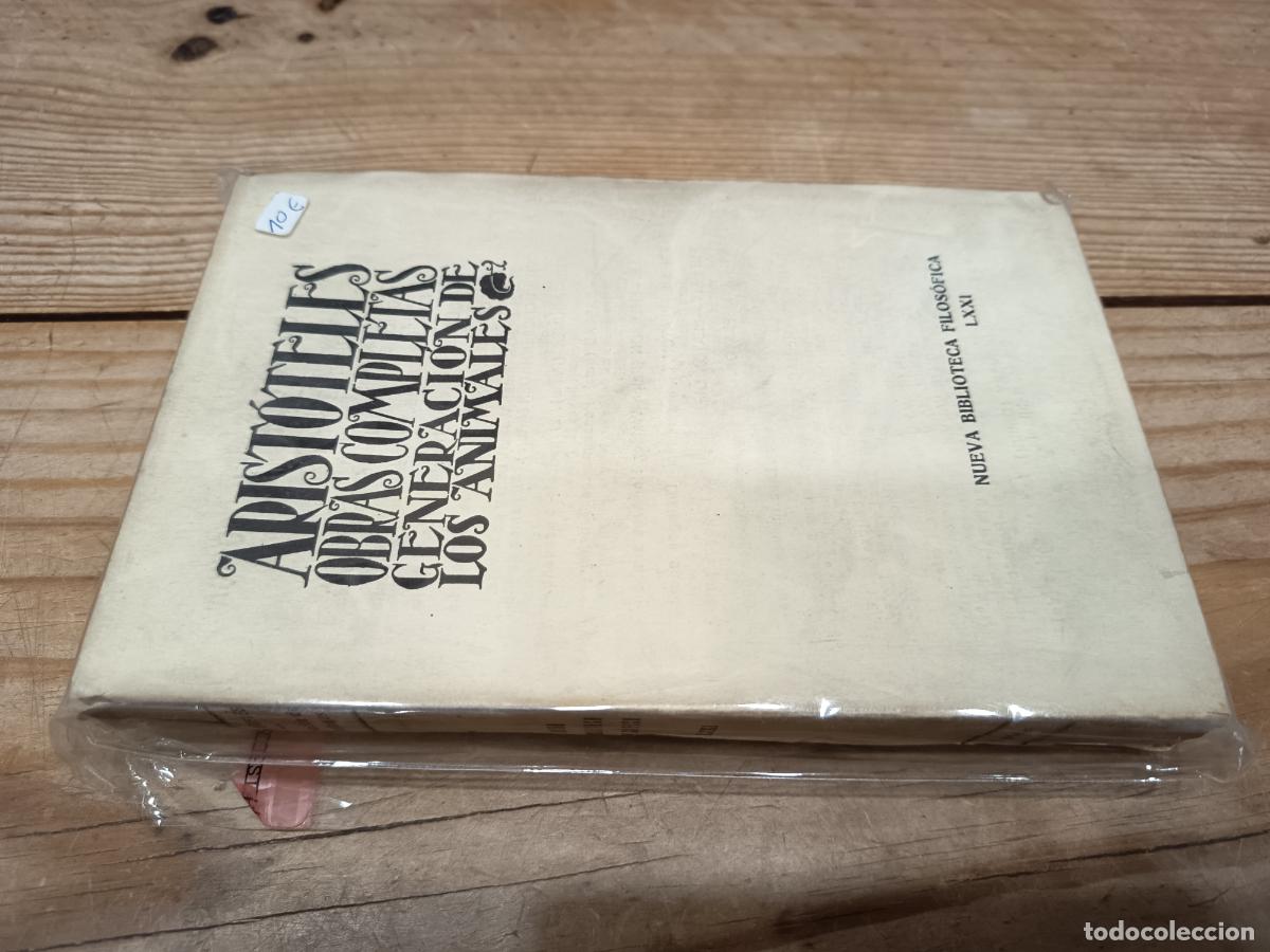 Libros de segunda mano: 1932 - ARIST&Oacute;TELES. Anatom&iacute;a de los animales