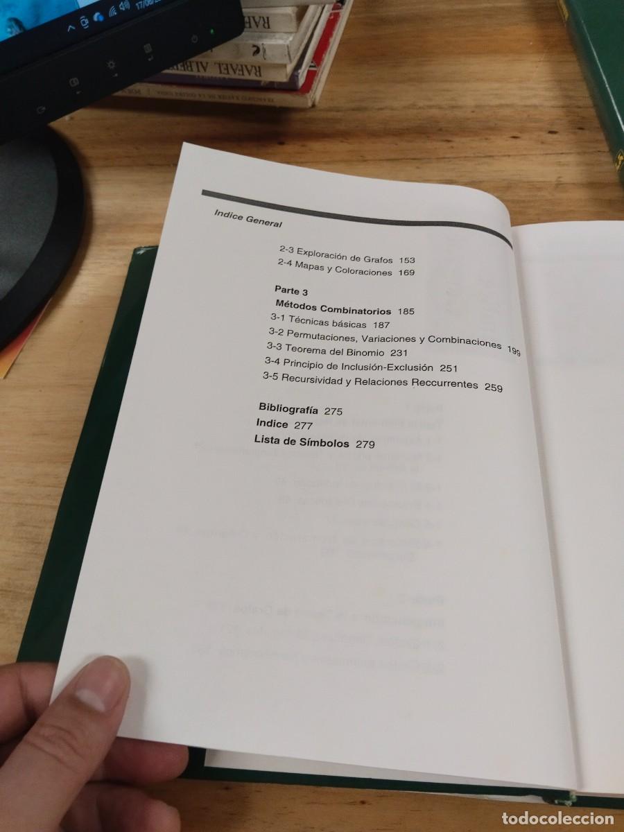 Libros de segunda mano de ciencias: Elementos de Matem&aacute;tica Discreta / Problemas de Matem&aacute;tica Discreta - Bujalance, Costa, Mart&iacute;nez - Foto 8