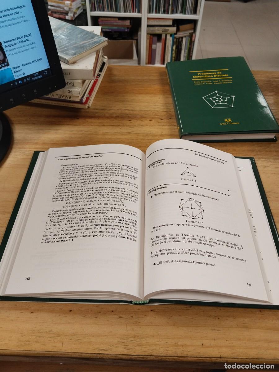 Libros de segunda mano de ciencias: Elementos de Matem&aacute;tica Discreta / Problemas de Matem&aacute;tica Discreta - Bujalance, Costa, Mart&iacute;nez - Foto 10