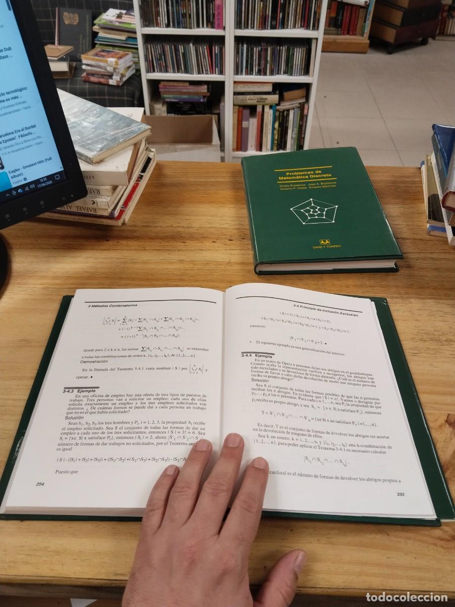 Libros de segunda mano de ciencias: Elementos de Matem&aacute;tica Discreta / Problemas de Matem&aacute;tica Discreta - Bujalance, Costa, Mart&iacute;nez - Foto 12