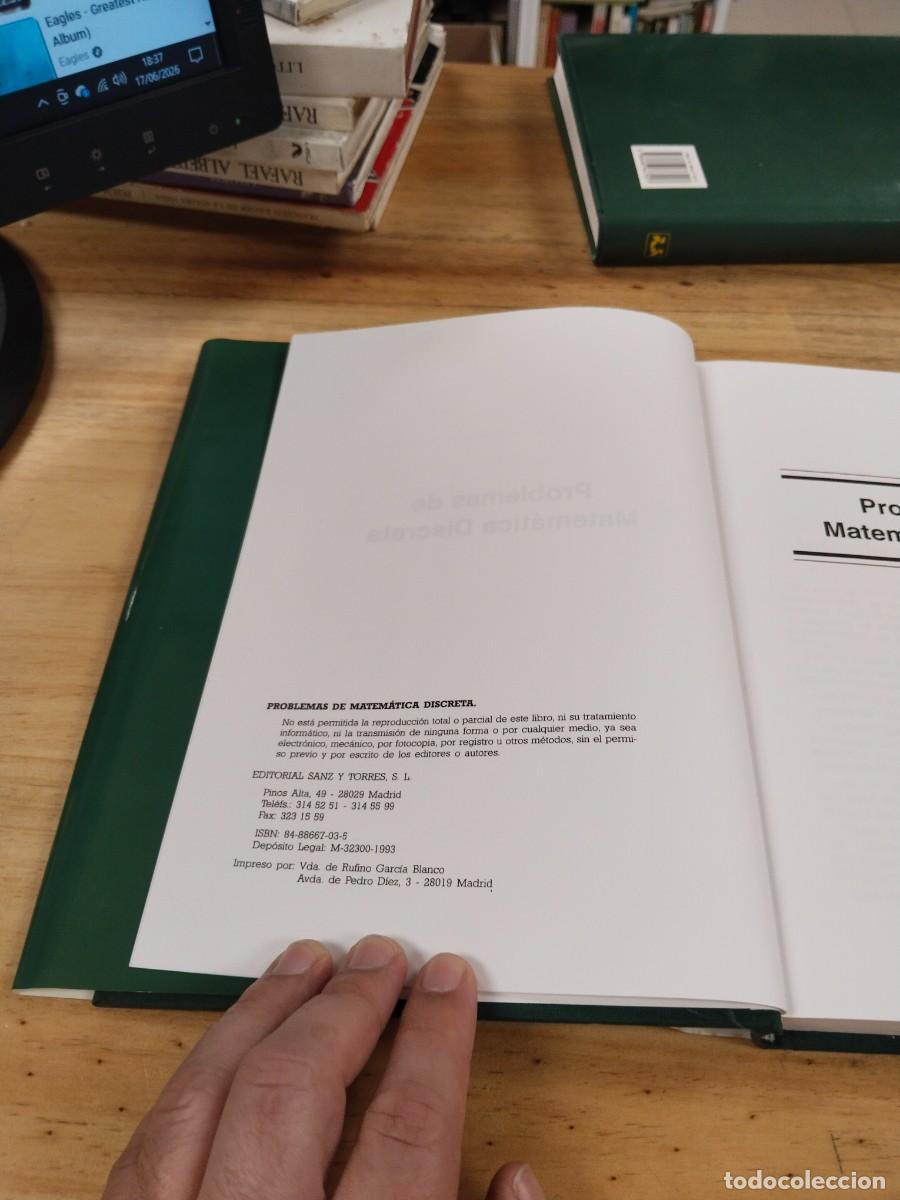 Libros de segunda mano de ciencias: Elementos de Matem&aacute;tica Discreta / Problemas de Matem&aacute;tica Discreta - Bujalance, Costa, Mart&iacute;nez - Foto 17