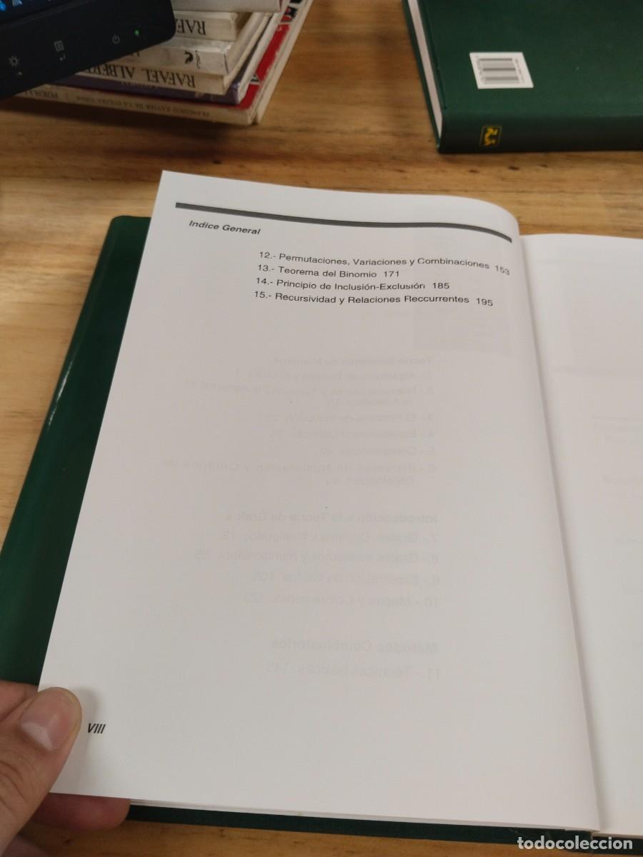 Libros de segunda mano de ciencias: Elementos de Matem&aacute;tica Discreta / Problemas de Matem&aacute;tica Discreta - Bujalance, Costa, Mart&iacute;nez - Foto 19